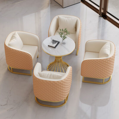 Quán cà phê nhà hàng bình thường ghế sofa bàn ghế kết hợp bộ phận bán hàng cửa hàng cô dâu đàm phán tiếp tân gian hàng ghế sofa người độc thân