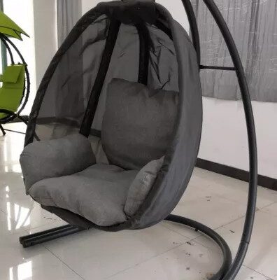 Ngoài trời sân vườn xích đu ghế nắng gấp giỏ treo Ghế treo đơn ban công trong nhà và ngoài trời nhà tổ chim ghế bập bênh