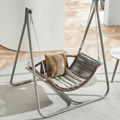 Biệt thự xích đu ngoài trời sân vườn khách sạn giường ngủ và bữa sáng đơn đôi trong nhà ngoài trời đơn giản giải trí Internet ban công phổ biến