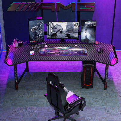 Bàn thể thao điện tử Bộ bàn ghế trò chơi kết hợp Quán cà phê Internet Máy tính để bàn lớn Bàn dài Bàn làm việc tại nhà Bàn phát sóng trực tiếp Máy tính để bàn Bàn