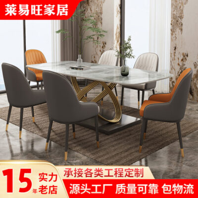 Sang Trọng và Hiện Đại: Bàn Ăn Đá Phiến Phong Cách Ý Với Hàng đẹp Sáng Trọng