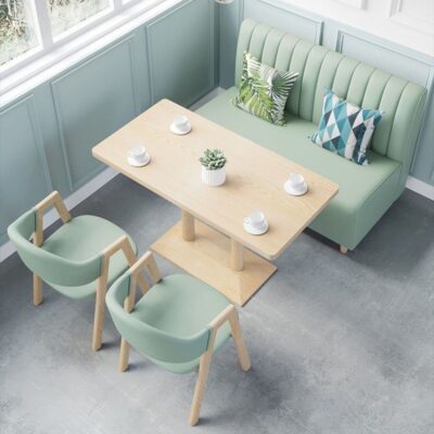 Phổ biến Internet quán trà sữa sàn ghế sofa đơn giản quán cà phê tươi bánh mì kẹp thịt quán ăn nhẹ cửa hàng đồ uống bàn ghế kết hợp