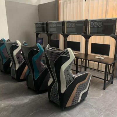 Phòng thể thao điện tử, khách sạn, quán cà phê Internet, bàn máy tính, dãy quán cà phê Internet, ghế sofa, bàn thi đấu