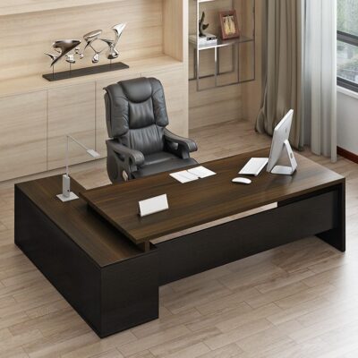 Kết hợp bàn ghế sếp, văn phòng quản lý đơn giản và hiện đại, nội thất chủ tịch, bàn giám đốc đơn , bàn điều hành