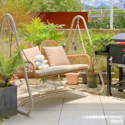 Ghế xích đu treo ban công xích đu sân vườn xích đu đơn tại nhà ghế xích đu giải trí sân trong ghế xích đu ngoài trời