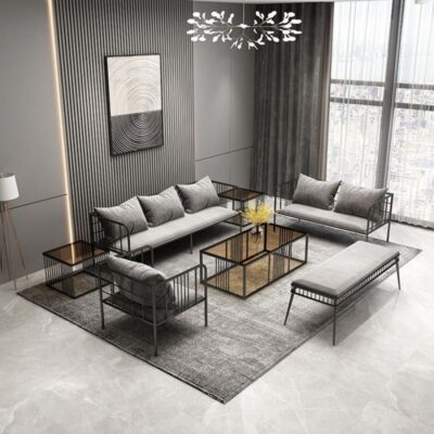 Sắt Sofa Bàn Ins Đơn Giản Hiện Đại Bắc Âu Hàng đẹp Sang Trọng Tiếp Tân Cafe Cửa Hàng Quần Áo Phòng Thu Căn Hộ Nhỏ