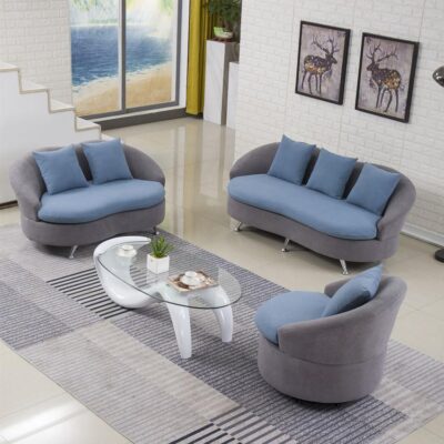 Phòng khách căn hộ nhỏ Bắc Âu, ghế sofa thẩm mỹ viện, quầy lễ tân cửa hàng, kết hợp bàn cà phê đơn, đôi, ba chỗ, ghế sofa Phổ biến trên Internet