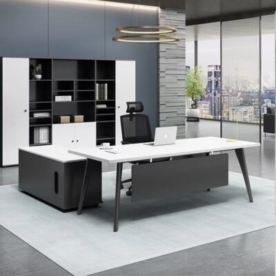 Bàn làm việc đơn sếp Bàn giám sát bàn quản lý kết hợp bàn ghế sếp Bàn điều hành văn phòng đơn giản hiện đại