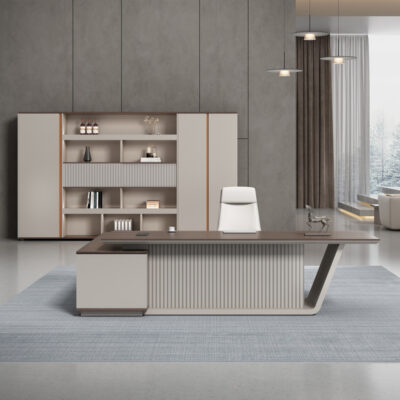 Bàn giám đốc Bàn sếp đơn giản hiện đại Bàn tổng thống bàn giám đốc đơn kết hợp nội thất văn phòng