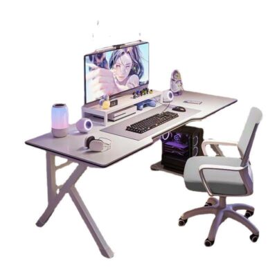 Bàn máy tính để bàn tại nhà phổ biến Internet trắng Bàn thể thao điện tử Bàn làm việc Phòng ngủ cô gái Bàn trò chơi cho thuê Bàn làm việc tại nhà