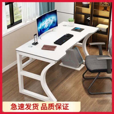 Bàn máy tính để bàn hiện đại, đơn giản, nhẹ nhàng trong nhà, bàn sang trọng, bàn phòng ngủ sinh viên, bàn thể thao điện tử đơn giản.