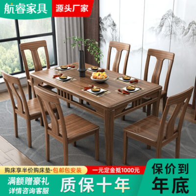 Bàn Ăn Gỗ Nguyên Khối: Sự Kết Hợp Độc Đáo Cho Không Gian Nhà Hàng Gia Đình