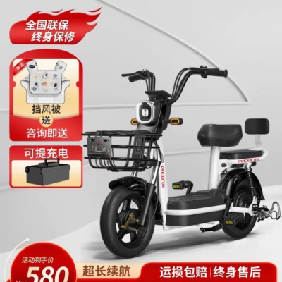 Phoenix Thương hiệu mới Xe đạp điện hỗ trợ điện tiêu chuẩn quốc gia Xe điện Xe chạy pin nhỏ dành cho nữ Vận chuyển Lừa điện nhỏ