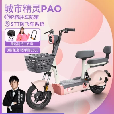 Pin nhẹ tiêu chuẩn quốc gia mới chính thức của Emma xe đạp điện đơn giản dành cho phụ nữ di chuyển có thể đưa mọi người đi đường dài