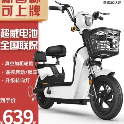 Xe điện ắc quy tiêu chuẩn quốc gia mới xe đạp xe điện nhỏ có độ bền cao dành cho phụ nữ dành cho bé gái và người lớn mẫu mới