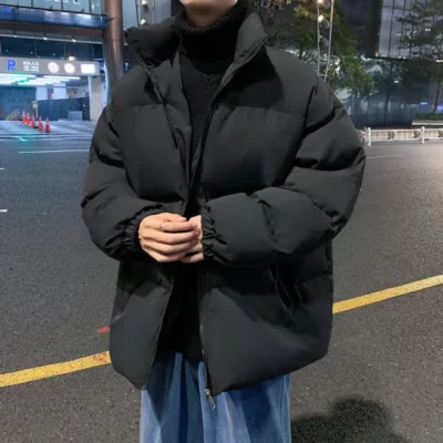 2022 Bông Tai Kẹp Nam Parkas Ấm Làm Dày Áo Khoác Thời Trang Oversize Mùa Đông Áo Khoác Nam Dạo Phố Hip Hop Áo Khoác Người Phụ Nữ Parkas 5XL