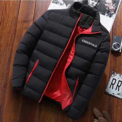 2023 Mới Nam Mùa Đông Áo Khoác Ấm Áp Thời Trang Hàn Quốc Áo Cotton Mới XS-4XL
