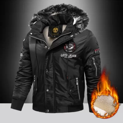 Mùa Đông 2023 Ngoài Trời Ấm Áp Thường Ngày Xuống Áo Parkas Áo Oversize Plus Nhung Dày Thương Hiệu Giữ Nam Đen Đỏ Đệm Quá Khổ áo Khoác