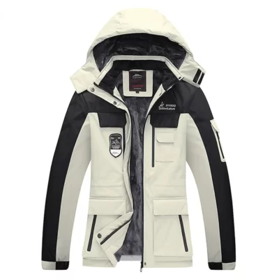 Mùa Đông 2023 Dày Ấm Trang Ngoài Trời Parkas Áo Khoác Áo Khoác Nam Chống Gió Có Mũ Trùm Đầu Quân Sự Parkas Nam Thời Trang Áo Khoác Nam Mới
