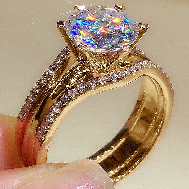 Anziw-Gold-Color-3-0CT-Moissainte-Wedding-Rings-Bridal-Sets-for-Women-Classic-2ct-Designed-Promise-1.webp