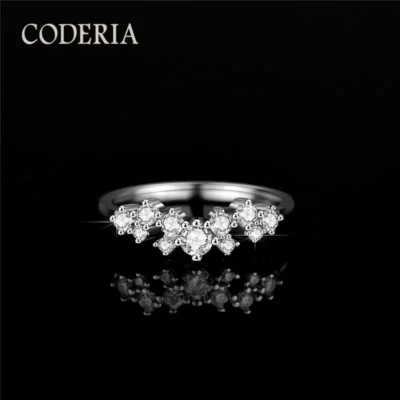 Chứng Nhận Tất Cả Moissanite Nữ Nhẫn Vượt Qua Thử Nghiệm Kim Cương Bạc S925 Nhẫn Trang Sức Kim Cương Cao Cấp Quà Tặng Sinh Nhật