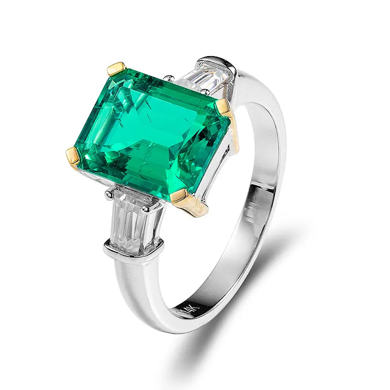 Emerald-Cut-8-5-10-5mm-green-Moissanite-Engagement-14k-gold-green-diamond-rings-1.webp