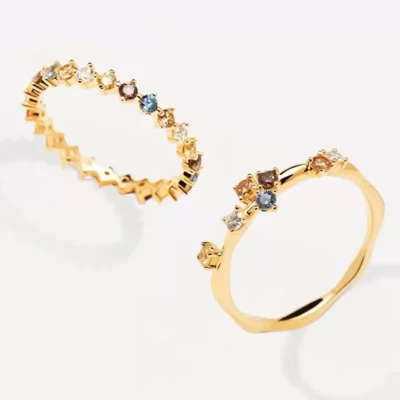 Thời trang Nữ Bạc 925 Phong Cách Đơn Giản Nhẫn Quyến Rũ Chất Lượng Nhẫn Phụ Kiện Tinh Tế Sinh Nhật Vận Chuyển Miễn Phí