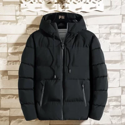 Thời Trang Parkas Nam Dày Thu Đông Áo Liền Quần Cotton Áo Khoác Nam Dài Ấm Áp 2023 Cổ Điển Mới Chống Gió Kinh Doanh Áo Khoác