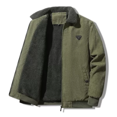 Nam Parkas Quân Đội Nam Áo Thu Đông Cổ Lông Áo Khoác Áo Khoác Ngoài Quần Áo Lông Cừu Áo Khoác Bomber Áo Gió Nam Dày Ấm Áp