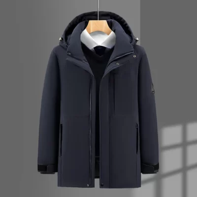 Nam Mùa Đông 2023 Mới Ngoài Trời Phản Lực Trượt Tuyết Tuyết Ấm Parkas Áo Khoác Áo Khoác Nam Áo Khoác Ngoài Thương Hiệu Casual Mũ Chống Thấm Nước Dày ấm Áo Khoác Dù Nam