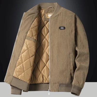 Nam Thời Trang Ấm Kích Thước Lớn 7XL Mới Thu Đông Cổ Áo Đứng Slim Áo Khoác Ren Định Áo Khoác Ngoài Nam Cotton Dày Dặn Áo Khoác áo Khoác