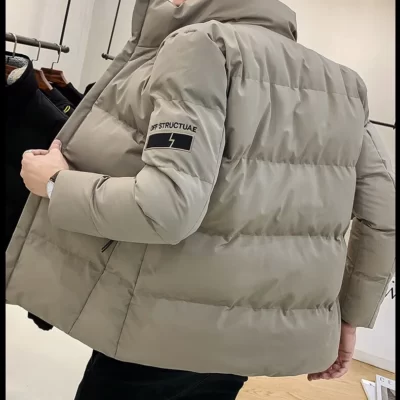 Nam Dày Nóc Áo Mùa Đông 2023 Xuống Áo Khoác Nỉ Áo Đệm Người Ấm Áo Khoác Quần Áo Ropa De Hombre Nam Quần Áo
