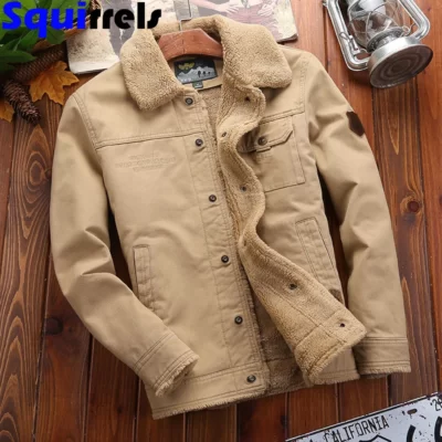 Nam Cotton Quần Áo Mùa Đông Ve Áo Ấm Dày Xuống Áo Khoác Thanh Niên Dày Xuống Áo Khoác Top Dày Cổ Lót Bông Nam quần Áo