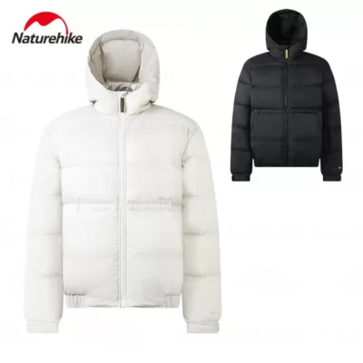 Naturehike Ngỗng Xuống Áo Khoác Có Mũ Trùm 800 + FP Mùa Đông Giữ Ấm Chống Nước Nam Áo Ngoài Trời Thời Trang Thể Thao Áo Khoác 500G