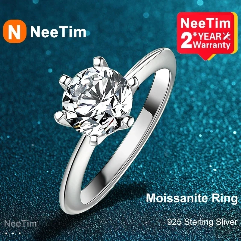 NeeTim-1-Carat-D-Color-Moissanite-Diamond-Wedding-Ring-For-Women-925-Sterling-Silver-Finger-Band.webp