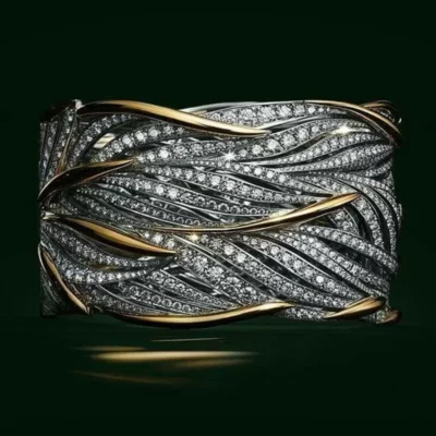 Mới Nhẫn Bạc 925 Dát Pha Lê Nhẫn Đính Đá Zircon Cho Người Phụ Nữ Trang Sức Charm Quà Tặng