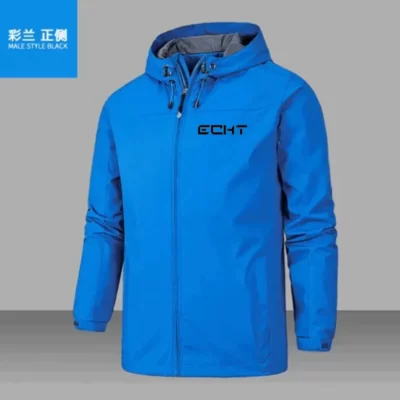 Áo khoác chống gió mỏng in hình thời trang ngoài trời và chống nắng cho nam/nữ, áo khoác thể thao cắm trại ngoài trời cỡ lớn cho nam