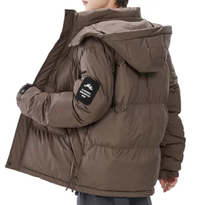 Nóc Áo Khoác Nam Mùa Đông Parkas Quần Áo Nam Áo Khoác Ngoài Có Mũ Xuống Áo Khoác Nam Overcoats Ấm Áo Khoác