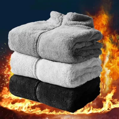 Unisex Sang Trọng Phối Dây Kéo Túi Áo Dạo Phố 2 Mặt Sang Trọng Lông Dày Lông Thú Giả Áo Khoác Nam Nữ Cho mùa Thu