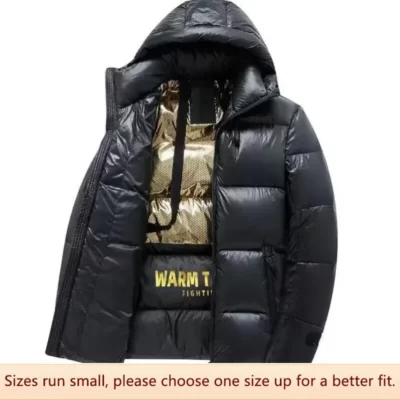 Mùa Đông Quần Áo Cotton Nam Nữ Phong Cách Trung Niên Có Mũ Trùm Đầu Dày Ấm Đôi Tất Cotton Những Dịp Thường Ngày