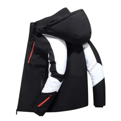 Áo Thu Đông Nam Parkas Làm Dày Ấm Áp Áo Có Mũ Áo Khoác Oversize Plus Kích Thước Chắn Gió Rời Nam Chống Thấm Nước Chống Gió Parkas