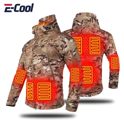 Áo Khoác Mùa Đông Cho Nam Áo Nóng Nữ Áo Khoác Mùa Thu Có Mũ Áo Gió Chiến Thuật Đi Săn Đi Bộ Đường Dài Cắm Trại Ấm Trượt Tuyết Quần Áo