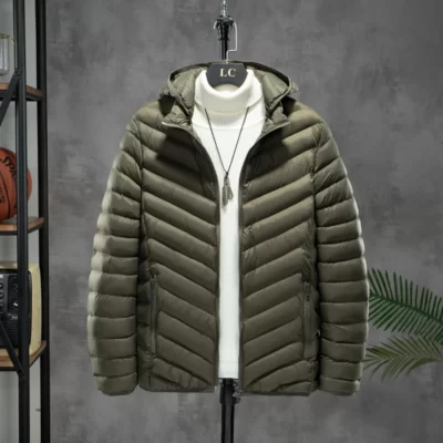 Áo Giữ Nhiệt Mùa Đông Có Mũ Trùm Đầu Nam Parkas Áo Gió Thời Trang Nam Dày Ấm Áp Chất Lượng Cao Áo Thương Hiệu Áo Khoác Ngoài Quần Áo Nam