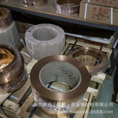 Đảm bảo vật liệu dải đồng phốt pho cuzn4 CUSN4 có độ đàn hồi cao và chống ăn mòn tốt