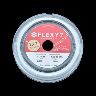 Nhật Bản nhập khẩu FLEXY7 dây vàng dây mềm dây thép handmade tự làm vòng tay đính hạt trang sức chất liệu phụ kiện
