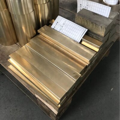 Nhà máy bán hàng trực tiếp vật liệu phần cứng bằng đồng thau / đồng tấm đồng ZQSn4-3