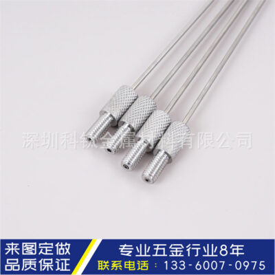 304316L thép không gỉ có khía xử lý ren ngoài tùy chỉnh ống tròn rỗng mao quản bằng thép không gỉ