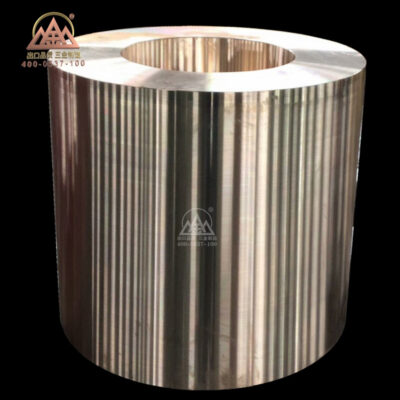 Đai ốc lớn trống đai ốc đồng xử lý thô kích thước giao hàng vật liệu nhôm đồng thau cường độ cao đồng thau 25-6-3