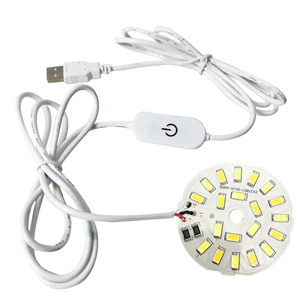 Đèn Chiều Dài Dây 1.5M DC 5V USB Đèn LED 3 Màu 3W 10W Để Bàn Đèn Sách - DDB-318