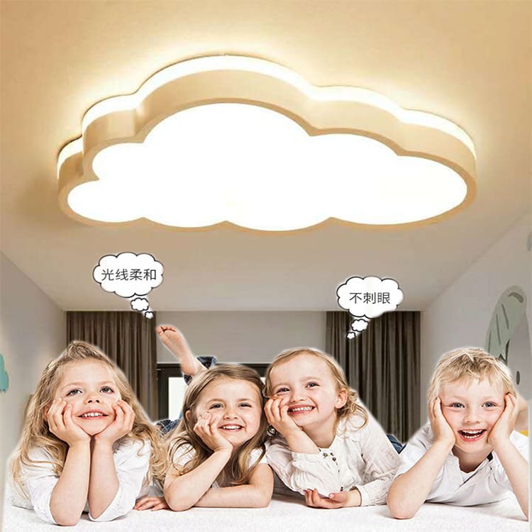 Đám mây đèn trần phòng ngủ bé gái đèn bé trai và bé gái Bắc - DTN-833
